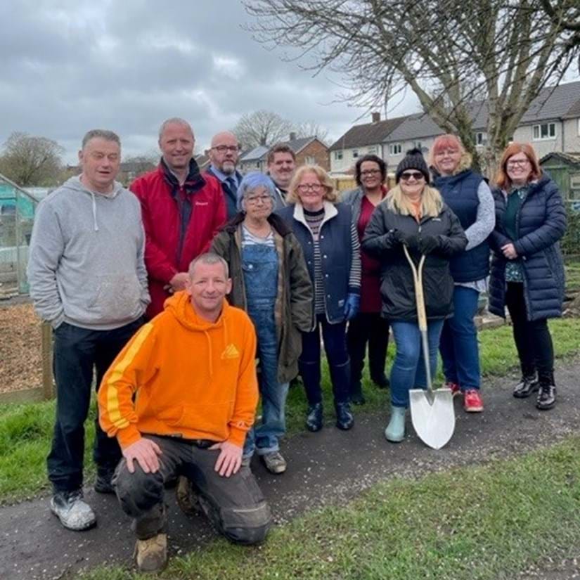 Members of the Gardeners Guild in the community