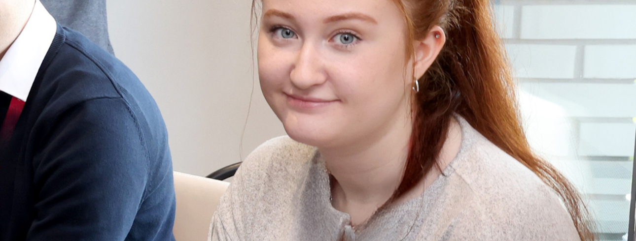 Our apprentice Abi Wilson