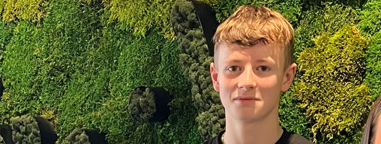 Our joinery apprentice Myles Gardner