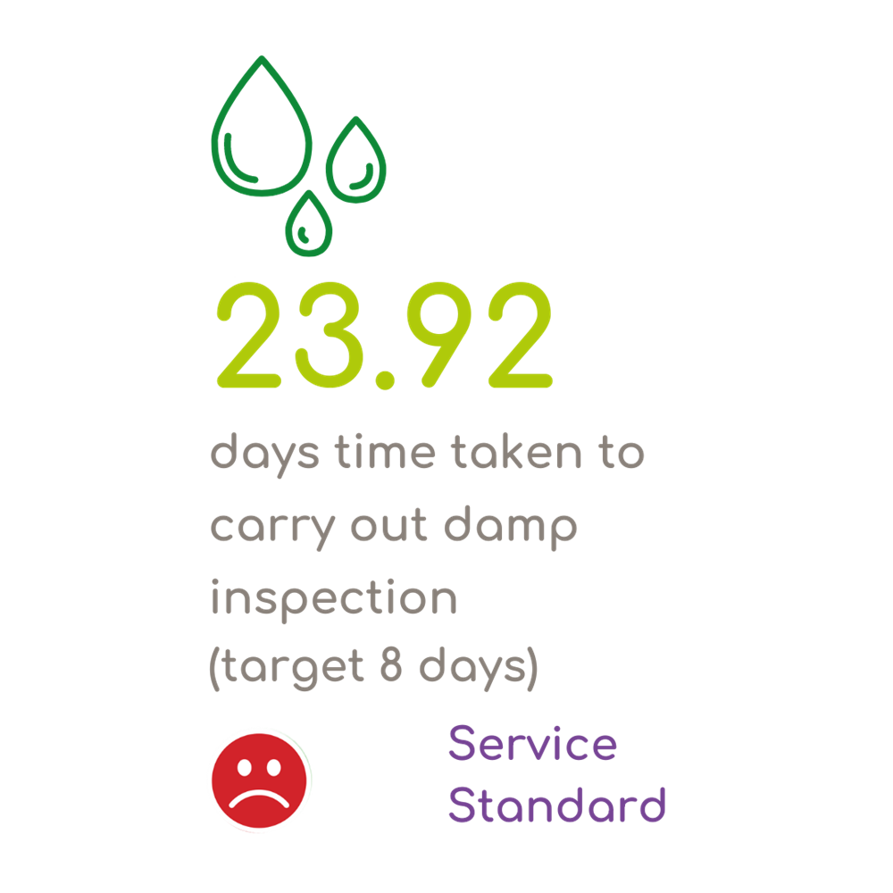 23.92 Days Taken To Carry Out Damp Inspection