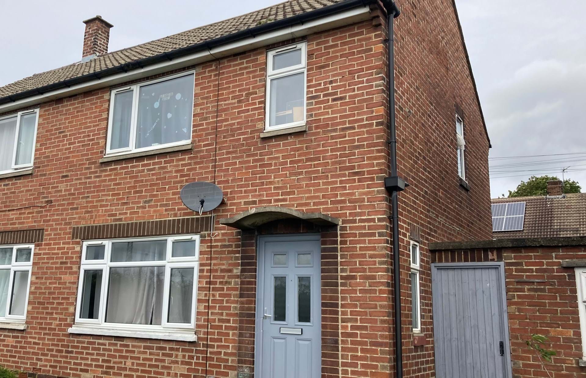 Front view, Carrside Road, Trimdon Village