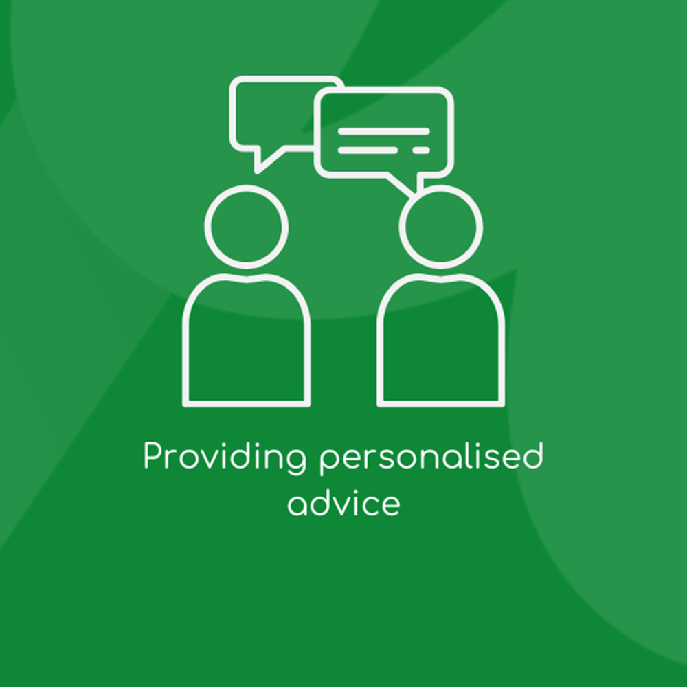 Providing Personalised Advice